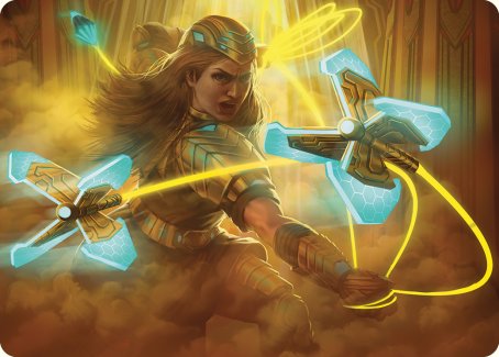 Bladehold War-Whip Art Card [Phyrexia: All Will Be One Art Series] | GnG Games