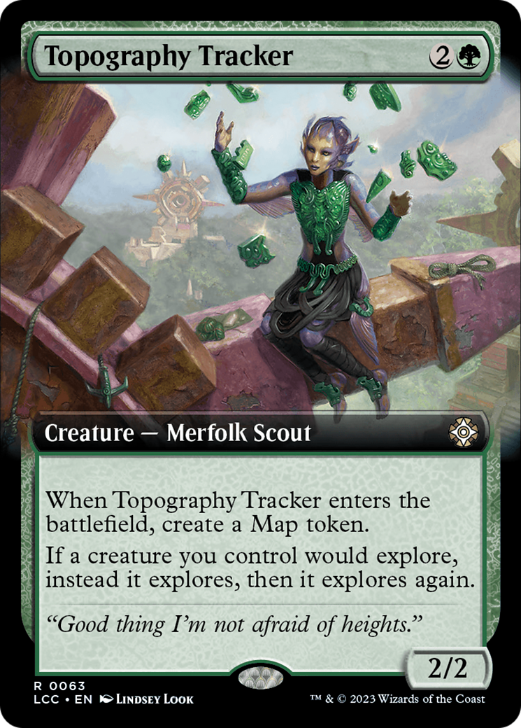 Topography Tracker (Extended Art) [The Lost Caverns of Ixalan Commander] | GnG Games