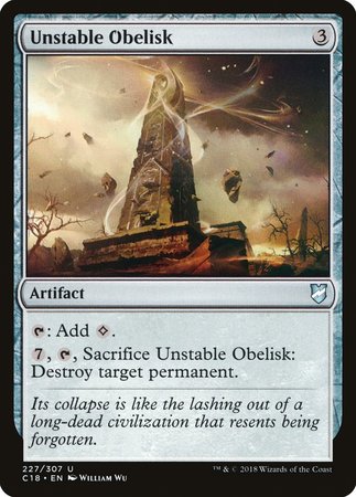 Unstable Obelisk [Commander 2018] | GnG Games