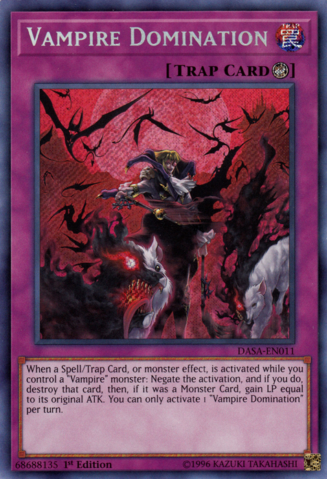 Vampire Domination [DASA-EN011] Secret Rare | GnG Games