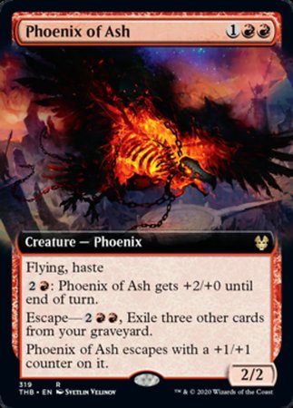 Phoenix of Ash (Extended Art) [Theros Beyond Death] | GnG Games