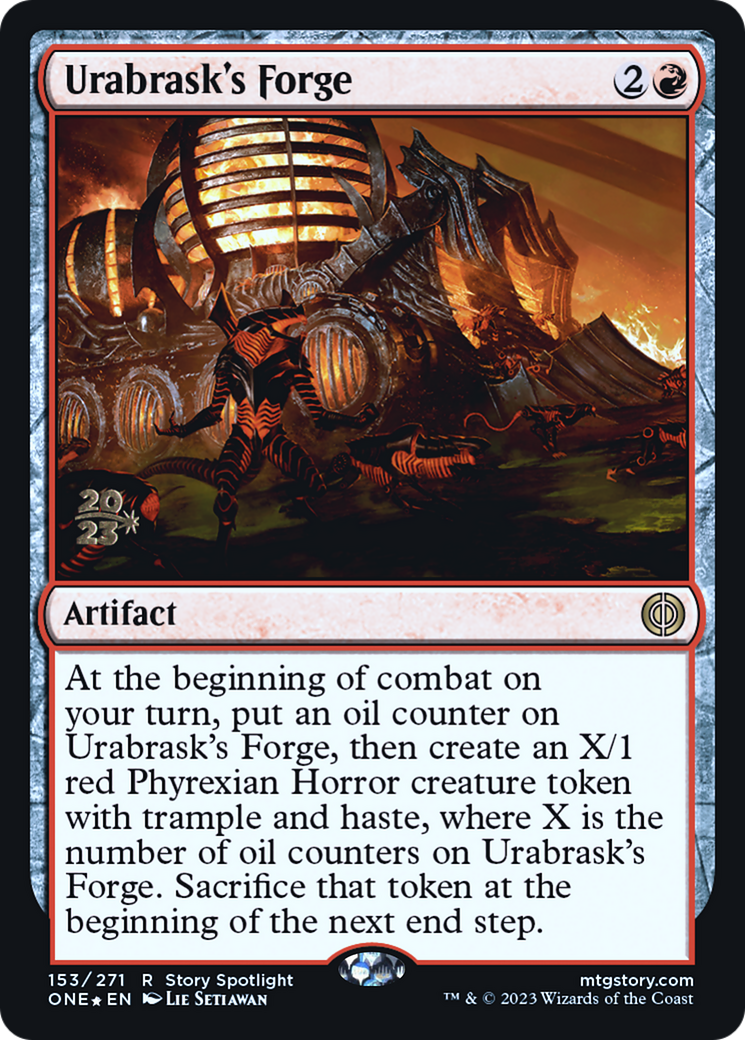 Urabrask's Forge [Phyrexia: All Will Be One Prerelease Promos] | GnG Games