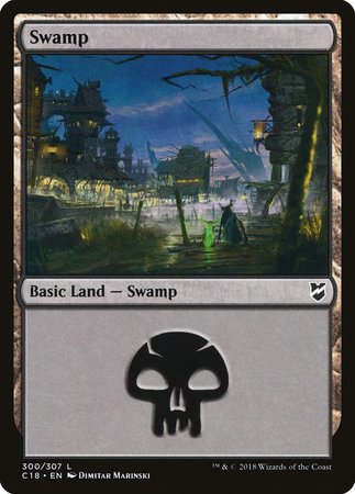 Swamp (300) [Commander 2018] | GnG Games