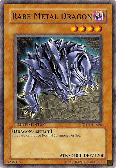 Rare Metal Dragon [GLD1-EN020] Common | GnG Games