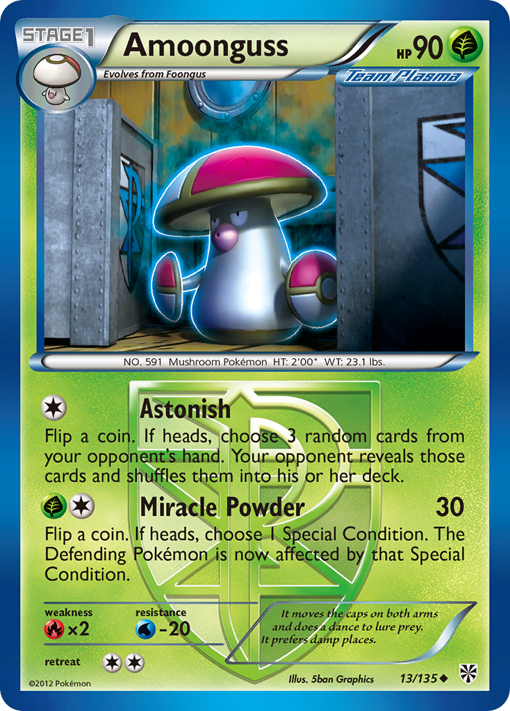 Amoonguss (13/135) [Black & White: Plasma Storm] | GnG Games