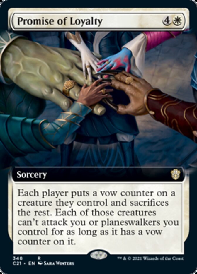 Promise of Loyalty (Extended) [Commander 2021] | GnG Games
