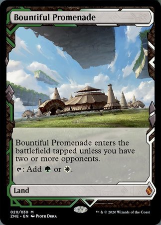 Bountiful Promenade [Zendikar Rising Expeditions] | GnG Games