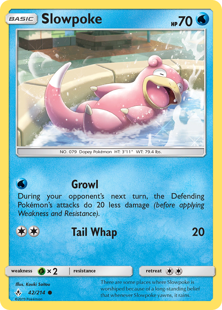 Slowpoke (42/214) [Sun & Moon: Unbroken Bonds] | GnG Games