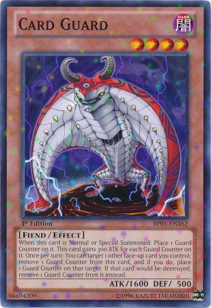 Card Guard [BP01-EN162] Starfoil Rare | GnG Games