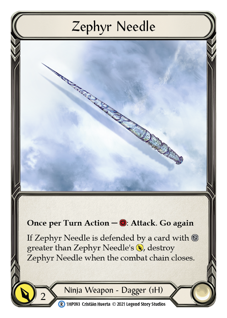 Zephyr Needle (Left) [1HP093] | GnG Games