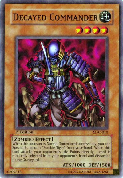 Decayed Commander [MFC-010] Common | GnG Games