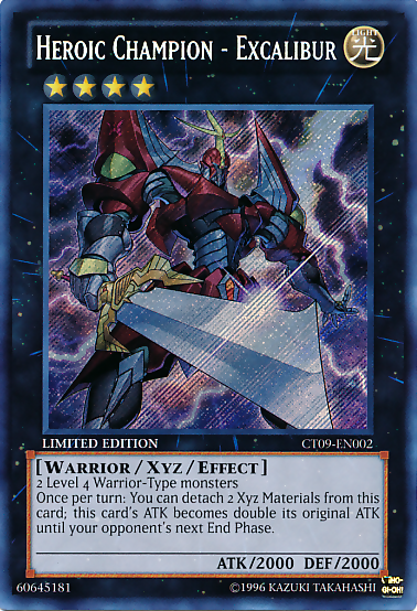 Heroic Champion - Excalibur [CT09-EN002] Secret Rare | GnG Games