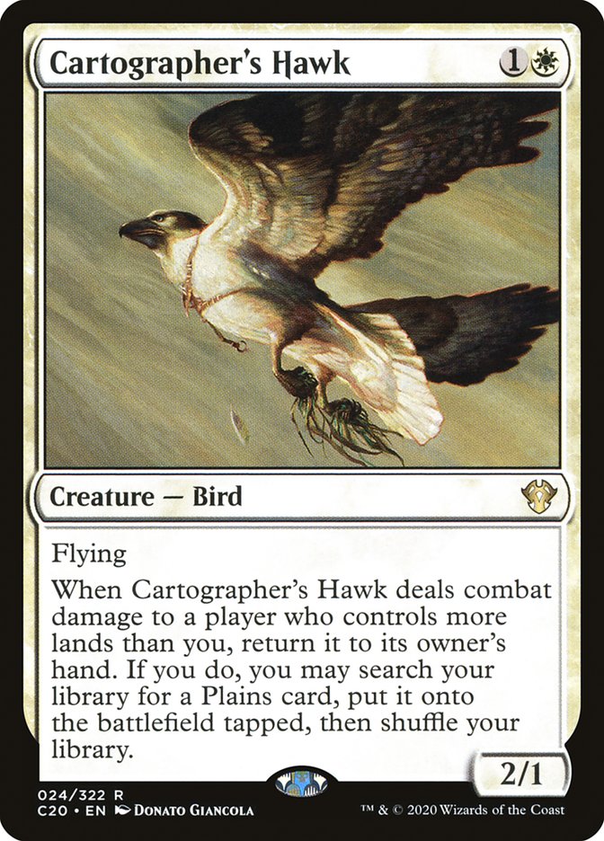 Cartographer's Hawk [Commander 2020] | GnG Games