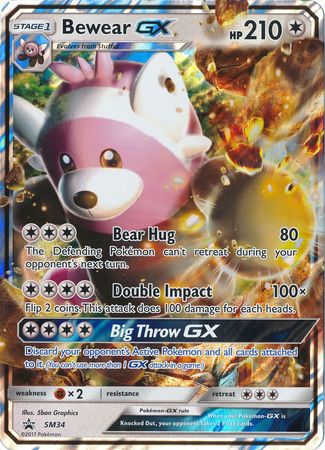 Bewear GX (SM34) (Jumbo Card) [Sun & Moon: Black Star Promos] | GnG Games