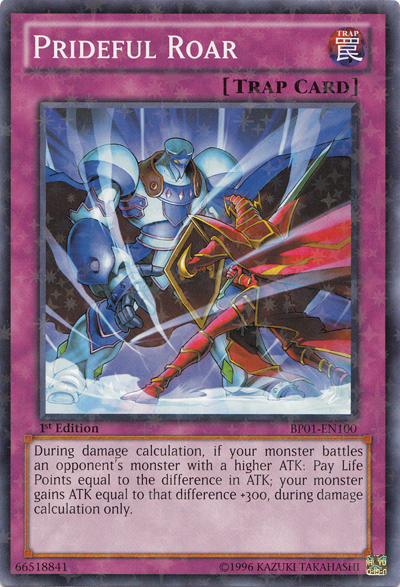 Prideful Roar [BP01-EN100] Starfoil Rare | GnG Games