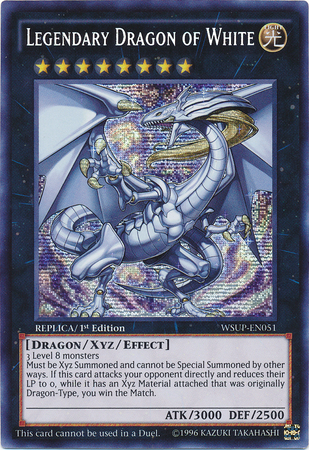 Legendary Dragon of White [WSUP-EN051] Prismatic Secret Rare | GnG Games