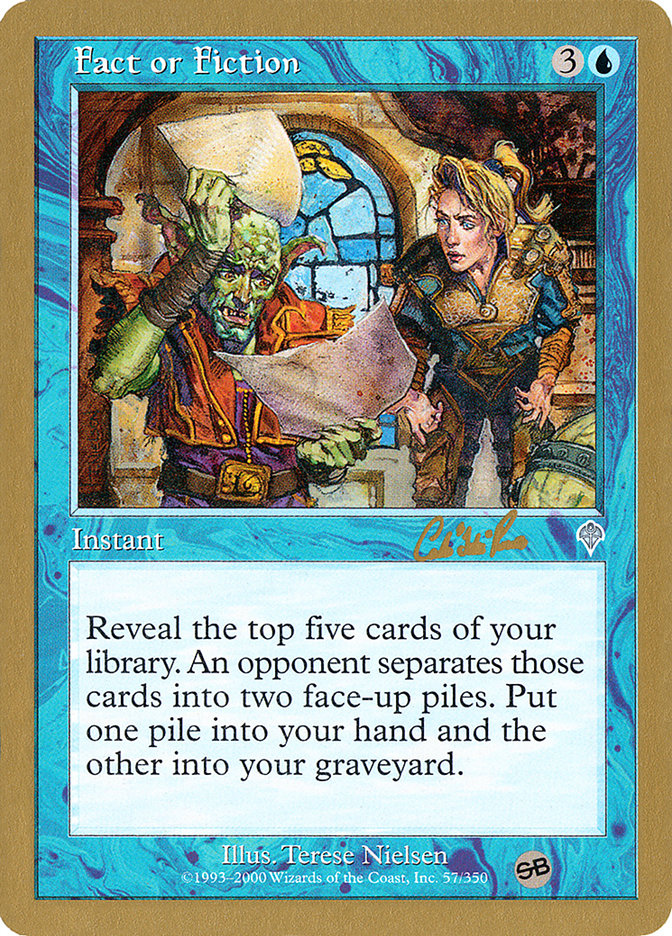Fact or Fiction (Carlos Romao) (SB) [World Championship Decks 2002] | GnG Games