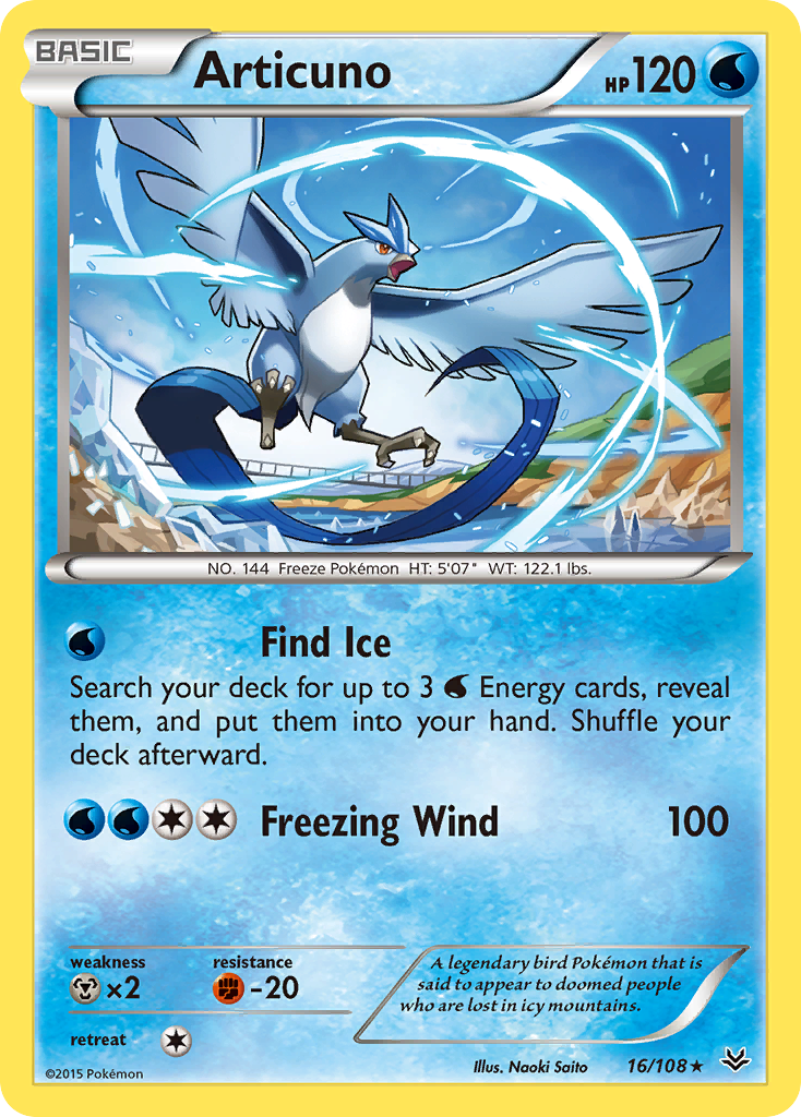 Articuno (16/108) [XY: Roaring Skies] | GnG Games