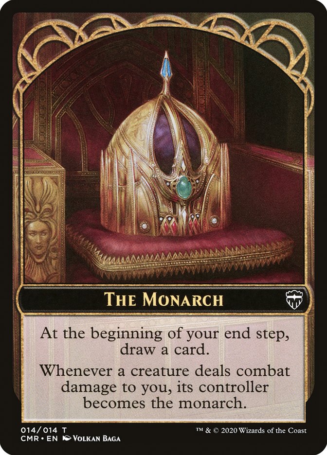 The Monarch Token [Commander Legends Tokens] | GnG Games