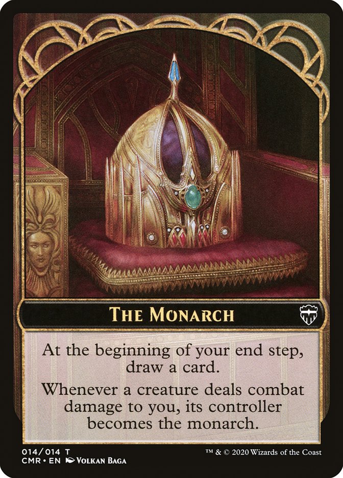 The Monarch // Treasure Token [Commander Legends Tokens] | GnG Games