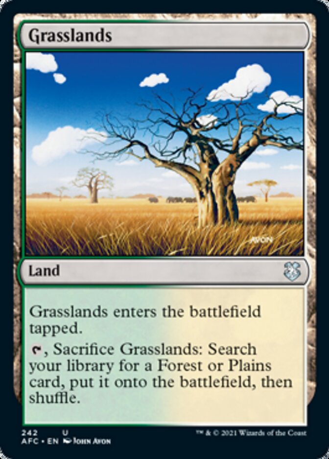 Grasslands [Dungeons & Dragons: Adventures in the Forgotten Realms Commander] | GnG Games