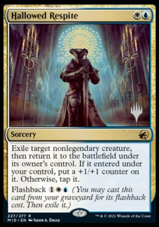 Hallowed Respite (Promo Pack) [Innistrad: Midnight Hunt Promos] | GnG Games