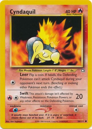 Cyndaquil (56/111) [Neo Genesis Unlimited] | GnG Games