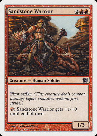 Sandstone Warrior [Ninth Edition] | GnG Games