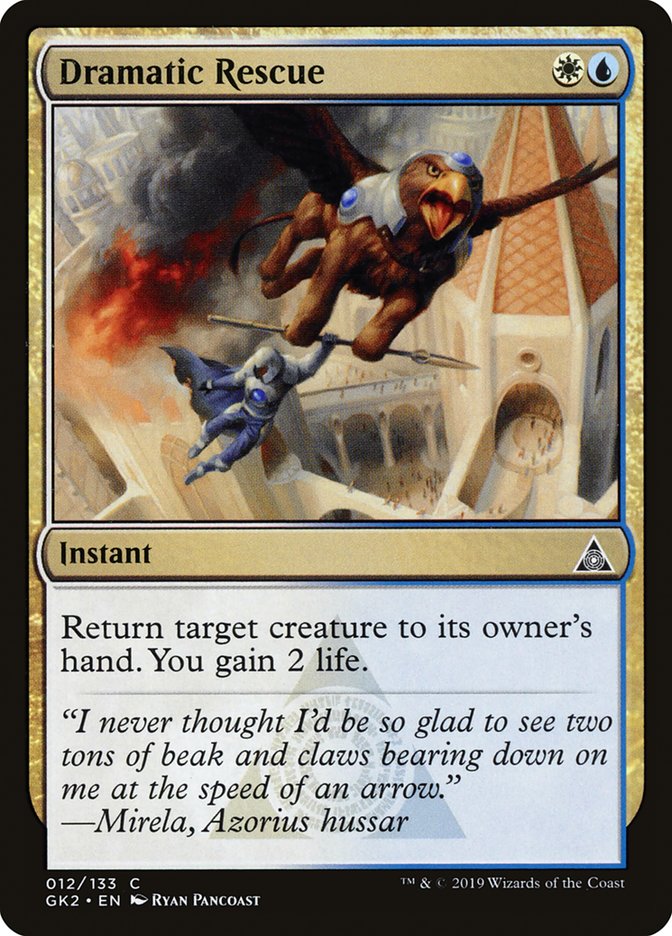 Dramatic Rescue [Ravnica Allegiance Guild Kit] | GnG Games