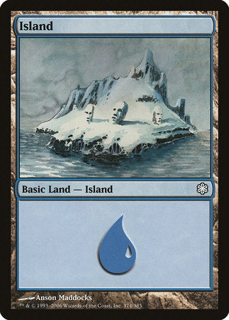 Island (374) [Coldsnap Theme Decks] | GnG Games