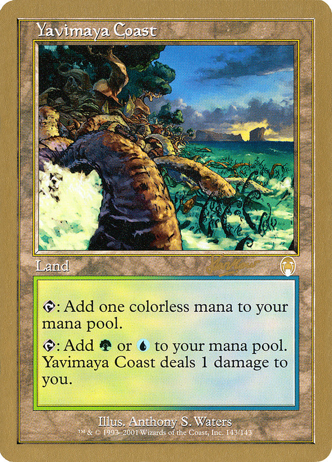 Yavimaya Coast (Sim Han How) [World Championship Decks 2002] | GnG Games