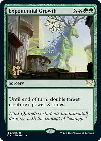 Exponential Growth [Strixhaven: School of Mages Prerelease Promos] | GnG Games