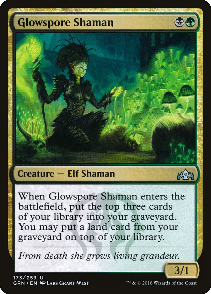 Glowspore Shaman [Guilds of Ravnica] | GnG Games