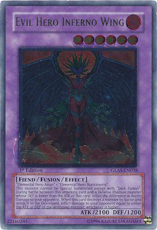 Evil Hero Inferno Wing (UTR) [GLAS-EN038] Ultimate Rare | GnG Games