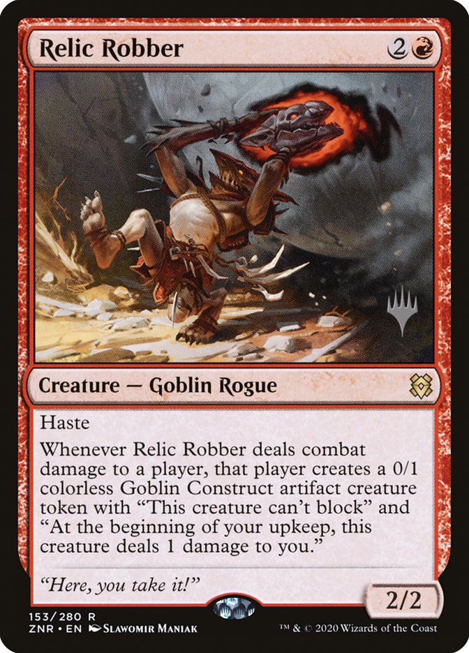 Relic Robber (Promo Pack) [Zendikar Rising Promos] | GnG Games