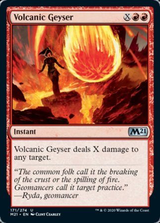 Volcanic Geyser [Core Set 2021] | GnG Games