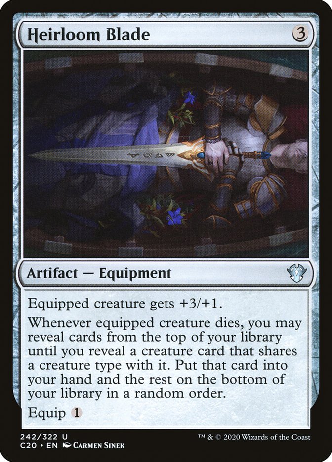 Heirloom Blade [Commander 2020] | GnG Games