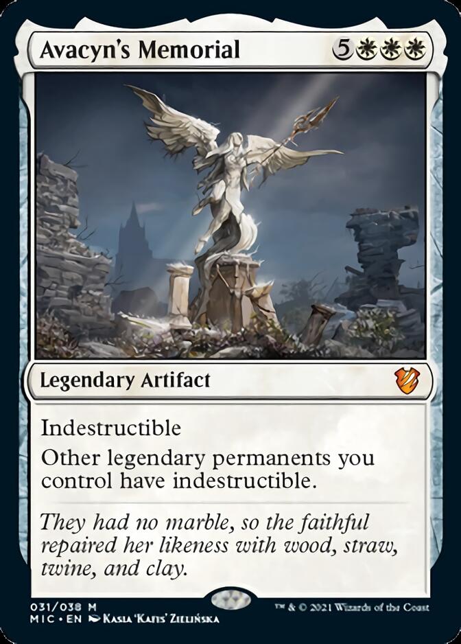 Avacyn's Memorial [Innistrad: Midnight Hunt Commander] | GnG Games