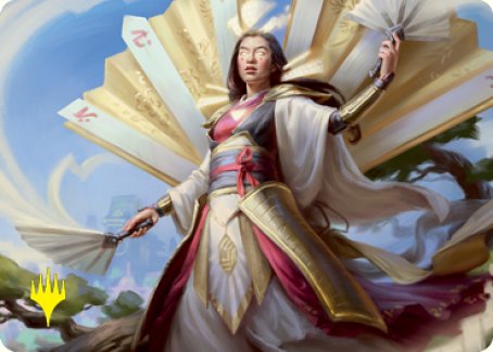 Imperial Subduer Art Card (Gold-Stamped Signature) [Kamigawa: Neon Dynasty Art Series] | GnG Games