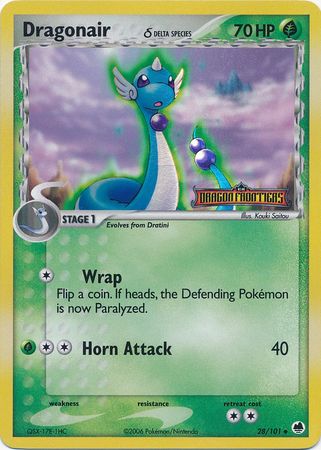 Dragonair (28/101) (Delta Species) (Stamped) [EX: Dragon Frontiers] | GnG Games