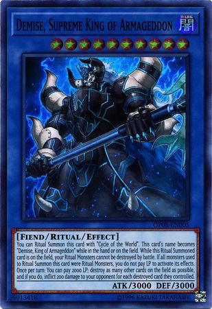 Demise, Supreme King of Armageddon [OP08-EN005] Super Rare | GnG Games