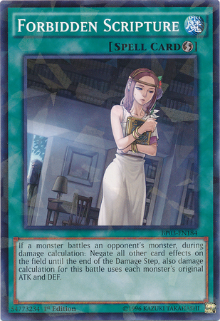 Forbidden Scripture (Shatterfoil) [BP03-EN184] Common | GnG Games