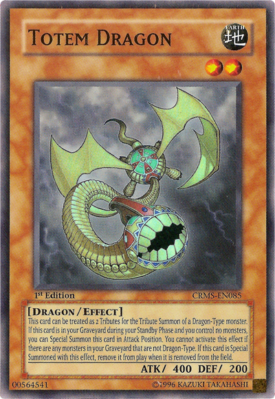 Totem Dragon [CRMS-EN085] Super Rare | GnG Games