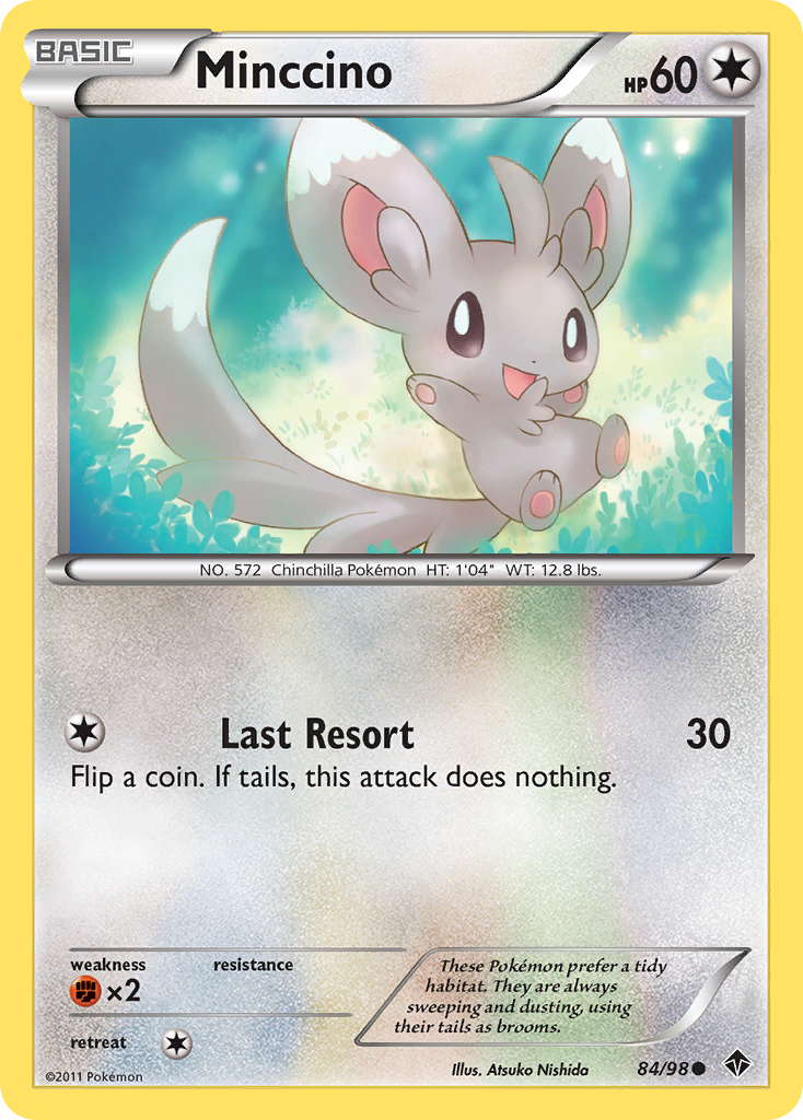 Minccino (84/98) [Black & White: Emerging Powers] | GnG Games