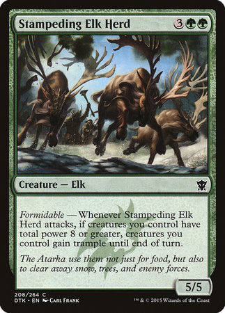 Stampeding Elk Herd [Dragons of Tarkir] | GnG Games