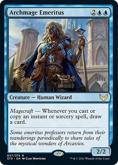 Archmage Emeritus (Promo Pack) [Strixhaven: School of Mages Promos] | GnG Games