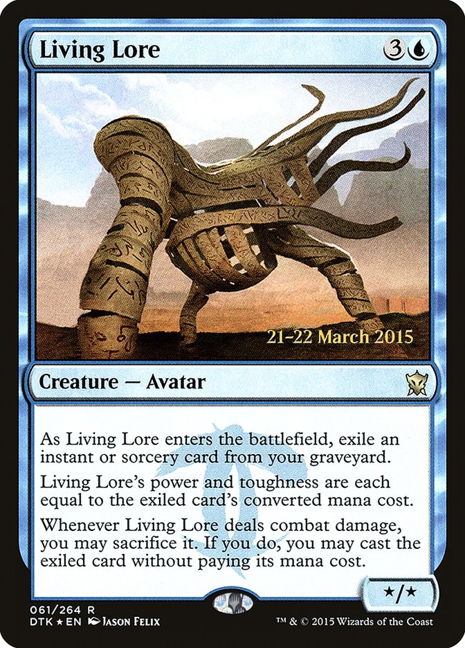 Living Lore  [Dragons of Tarkir Prerelease Promos] | GnG Games