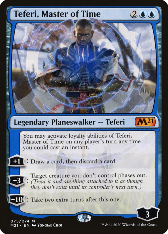 Teferi, Master of Time (Promo Pack) [Core Set 2021 Promos] | GnG Games