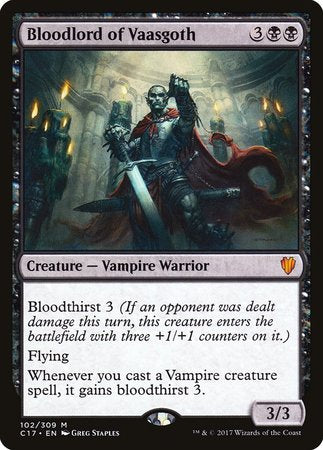 Bloodlord of Vaasgoth [Commander 2017] | GnG Games