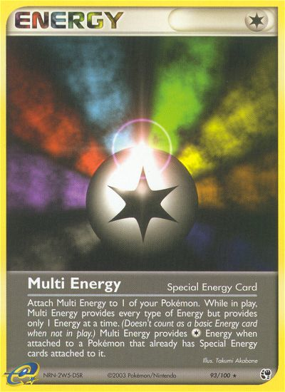 Multi Energy (93/100) [EX: Sandstorm] | GnG Games